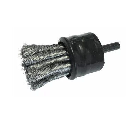 Osborn 3/4" Stainless Steel Knot Wire End Brush with Scuf-Gard 12pk - 30032