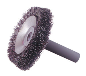 concave wheel brush