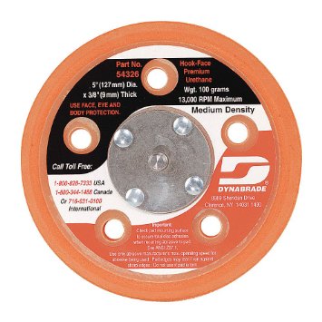 Dynabrade 5" Hook Face Vacuum Disc Pad - DY 54326