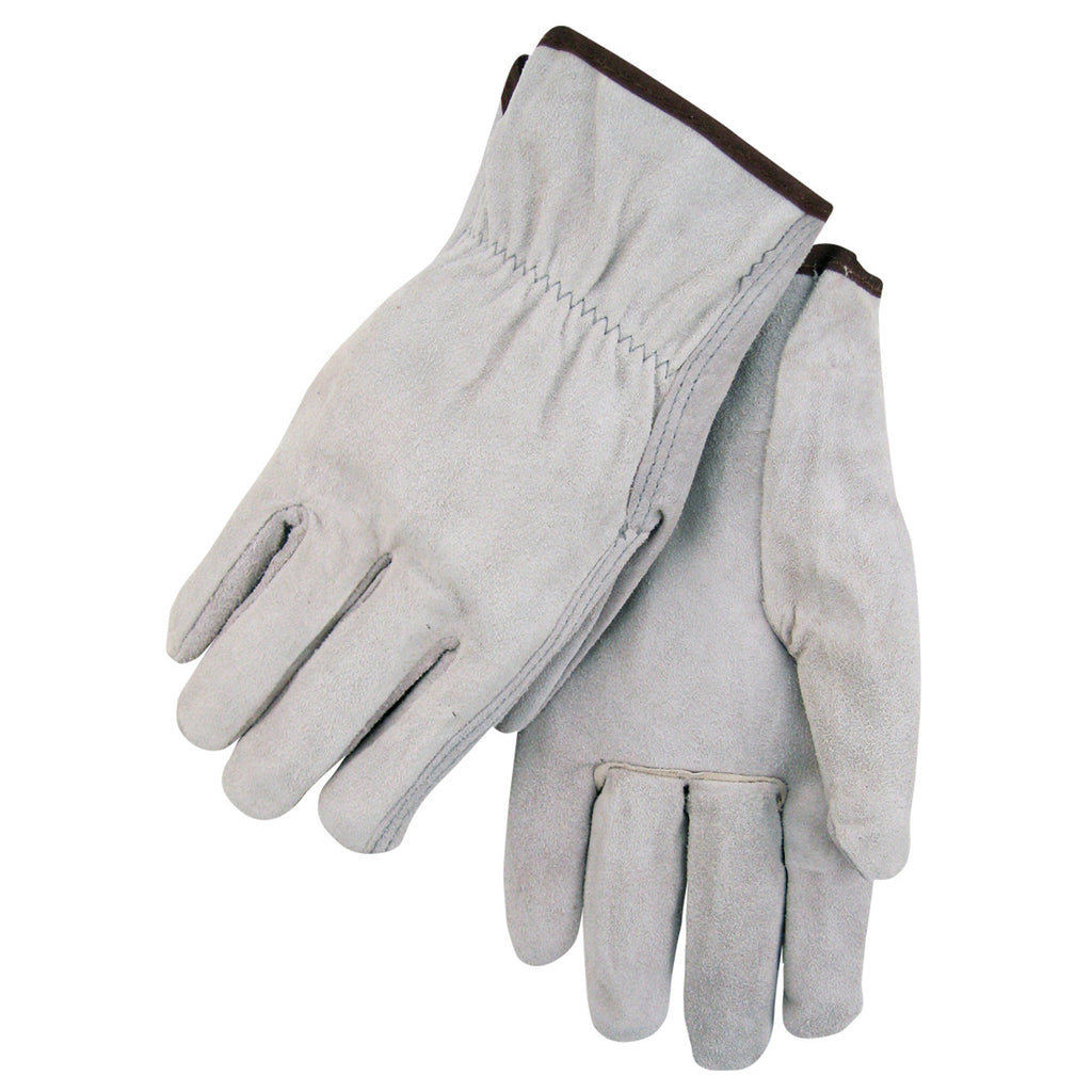 Revco Split Cowhide Driver's Glove with Elastic Wrist Large - 10L