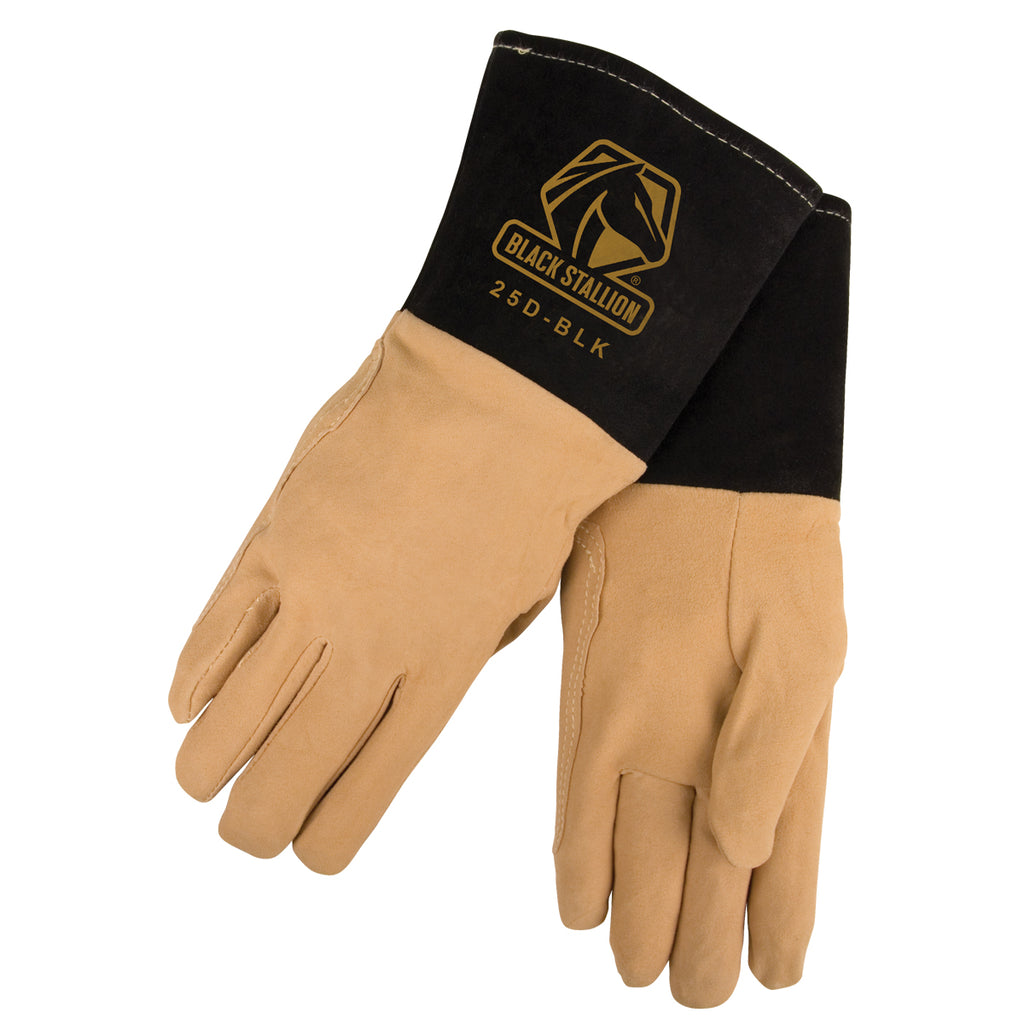 Revco Premium Split Deerkskin TIG Welding Glove Large - 25D-BLK