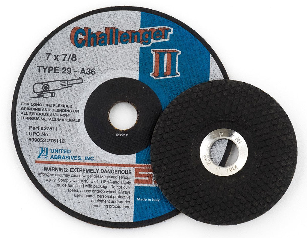 Sait 4-1/2 x 1/8 x 7/8 Ty-29 60X Challenger II Grinding Wheel - Open Box 22 pcs - 27501