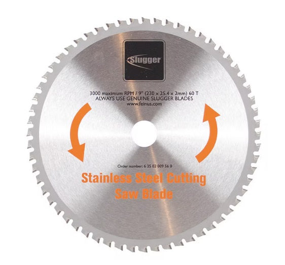 Fein 9" 60T Slugger Saw Blade - 63502009560