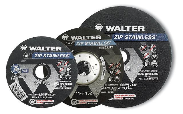 Walter 4-1/2 x 1/16 x 7/8 Type 27 SS Cut-Off Wheel 20 pcs - Open Box - WALT 08F453