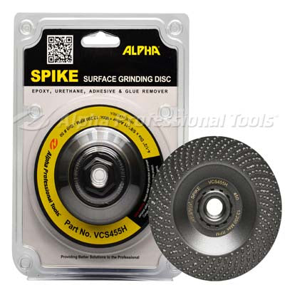 Alpha Spike Disc 5" x 5/8-11 Arbor 35 Grit - VCS503H