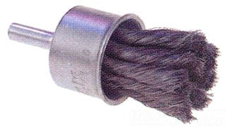 Osborn 1" Carbon Steel Knot Wire End Brush 12pk - 30018