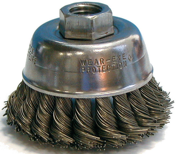 2-3/4 Knotted Wire Cup Brush