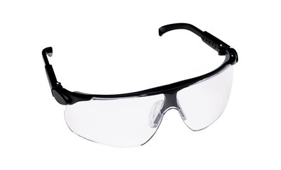 3M Maxim Clear DX Lens Adjustable Temple Safety Glasses - 3M 62235