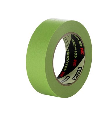 3M High Performance Green 24mm x 50M 401+ Masking Tape - 3M 64761