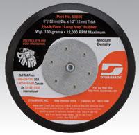Dynabrade 6" Hook Face Non-Vacuum Disc Pad - DY 50606